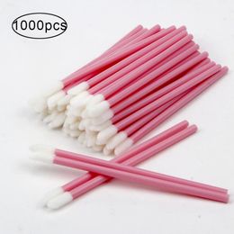 500/1000Pcs/Set Disposable Lip Brush Lipstick Gloss Wands Applicator Makeup Tool Cosmetic Brushes Eyelash Eyebrow Accessories 240220