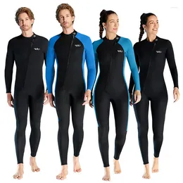 Women's Swimwear 3mm Men's And Jumpsuit Long Sleeved European American Diving Suit Cold Warm Surfing Swimsuit C749