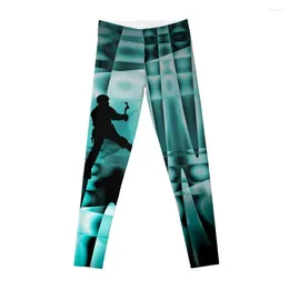 Active Pants Climbing The Frozen Waterfall Leggings Sporty Woman Gym Flared Womens