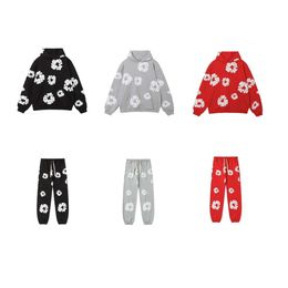 Mens Sweatpants Designer A set Hoodie Men Sweater Free People Movement Clothes Sweat Suit Womens Shirts Sweatsuits Black Hoodies Red Hoody Floral Pant Cotton Loose