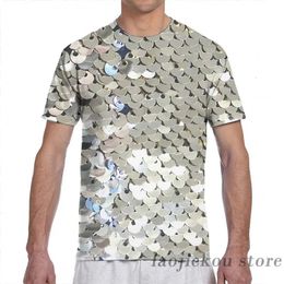 Sparkly Silver Sequins men T-Shirt women all over print fashion girl t shirt boy tops tees Short Sleeve tshirts 240223