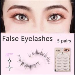 False Eyelashes Extension Make Up Tools Individual Cluster Segmented Fairy Little Devil Lashes