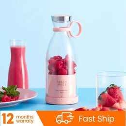 Portable Electric Juicer Blender Usb Mini Fruit Mixers Juicers Fruit Extractors Food Milkshake Multifunction Juice Maker Machine 240220