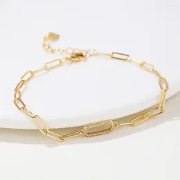 Charm Bracelets 14k Gold Plated Korean Fashion Jewellery Simple Metal Winding Open Bracelet Elegant Women's Daily Hundred Matching