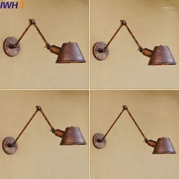 Wall Lamp Swing Long Arm Light Fixtures Loft Industrial Lighting Vintage Edison Bulb For Home Bedroom Bar Lamparas
