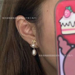 Designer Vivianes Westwoods Jewellery Viviennr High Version Empress Dowager Detachable Size Pearls Water Droplets Saturn Earrings Female Song Yanfei Same Style