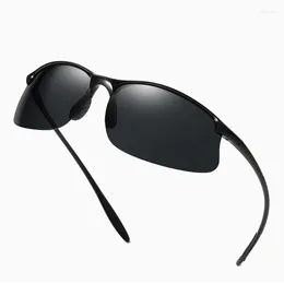 Sunglasses Professional Polarised Ultralight TR90 Anti-UV Driving Men Shades Male Military Eyewear Goggles Gafas De Sol