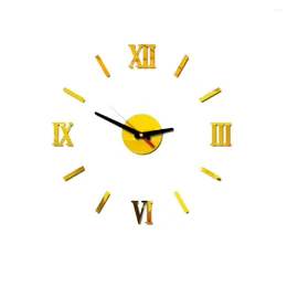 Wall Clocks Kitchen Decorations Framless Clock Modern Mute Bedromroom Decorative For Bedroom