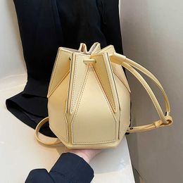 lady Evening Bags Fashion Personalized Design Folding Small Bag Women's Summer New Versatile Messenger Texture Portable Bucket