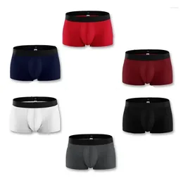 Underpants 8pcs/lot Mens Underwear Boxers Men Cotton Male Pure Panties Shorts Boxer Solid Cuecas