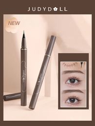 Judydoll Superfine Liquid Eyeliner Pencil 0014mm Waterproof 24 Hours Long Lasting Eye Makeup Smooth Liner Pen 240220