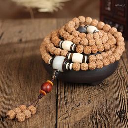 Strand Small Jingang Bodhi 5 Five Faces 108 Beads Bracelet Natural