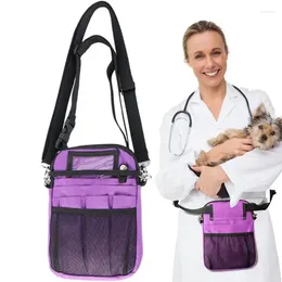 Storage Bags Nursing Organizer Belt Bag Practical Care Tool Kit Professional Multi-compartment Fanny Pack