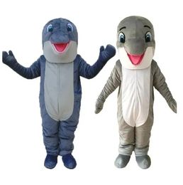 2024 Halloween Dolphin Mascot Costume Cartoon Anime theme character Adult Size Christmas Carnival Birthday Party Fancy Outfit