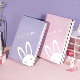 Agenda Planner Notebook Weekly Monthly Diary Journal Schedule Book School Office Supplies Kawaii Stationery Goal Habit