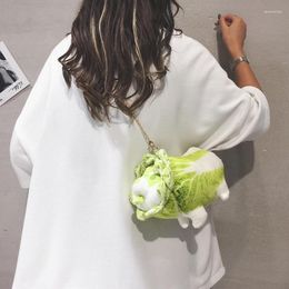 Evening Bags Designer Creativity Vegetable Doll Shoulder Bag For Women Fashion Chain Crossbody Cute Toy Handbag And Purse Female Clutchs