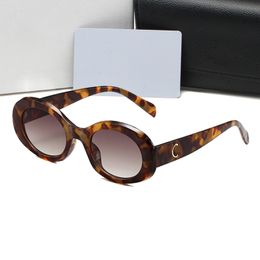 Designer Sonnenbrille Herren Frauen Vintage Retro Runde Gläser Luxus -Sonnenbrille für Frauen Sonnenbrille Schatten Beach Street Foto einzigartig