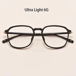 Sunglasses Frames Retro Fashion Polygon Spectacle Ultra Light TR90 Optical Prescription Glasses Frame Man Myopia Eyeglasses Woman A3522