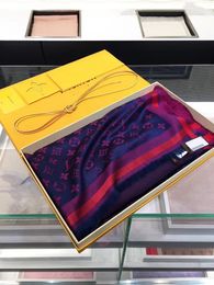 Fashion scarf designer scarf Women scarf scarves shawl ring Luxury new thermal shawl 1:1 version Brand V Scarf Thick Shawl 140*140cm
