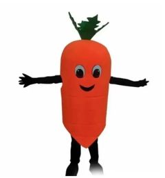 Halloween Carrot Plush Party Mascot Costumes Christmas Fancy Party Dress Cartoon Character Outfit Suit Adults Size Carnival Easter Advertising Theme Clothing