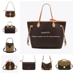 Handbag Casual Tote Shoulder Bags messenger bag purse new Designer bag simple Retro fashion High capacity temperament crossbody bag o7726u