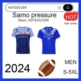 2024 Samoa Rugby jerseys South enGlands African Ireland Rugby Black RUGBY Scotland Fiji 24 25 Worlds Rugby Jersey Home Away mens rugby shirt Jersey