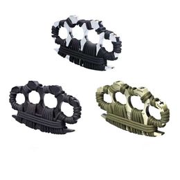 Tiger Hand Supported Four Finger Set, Ring, Car Mounted Broken Window Survival Fist Buckle, Equipped With S Fibreglass Legal Self-Defense 122358 elf-Defense