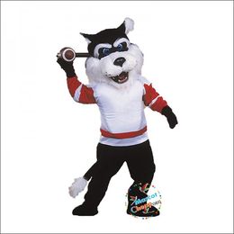 2024 Halloween Bearcat Mascot Costume Cartoon Animal Anime theme character Adult Size Christmas Carnival Birthday Party Fancy Outfit