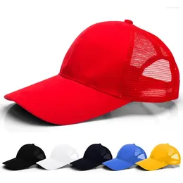 Ball Caps Unisex Baseball Cap Wholesale Male Mesh Hat Good Quality Female Breathable Spring And Summer Visor