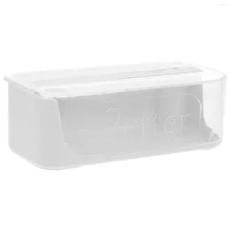 Plates Butter Crisper Container For Fridge Dish With Lid Countertop Slicer Boxes Cover Plastic Dishes Tray Abs