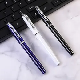 Straight Metal Ball Pens Business Advertising Gifts Gel Office Supplies Korean Stationery