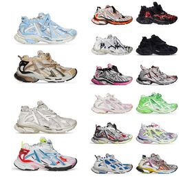2024 New Tracks Runner 7.0 Designer Women Men Running shoes Luxury 7.0 Transmit Trainers black white Tracks 7 Casual Sneakers Jogging Shoes Fashion Walking Casual