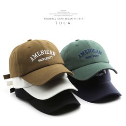 2024 Hot Sellig Football Professional Soccer Japanese Female Spring and Autumn Fashion Popular Letters Embroidered Peaked Cap Outdoor Sports