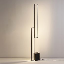 Nordic Minimalist Design Led Floor Lamp Living Room Home Decor Sofa Corner Standing Light Indoor Lighting Bedroom Bedside Lamp