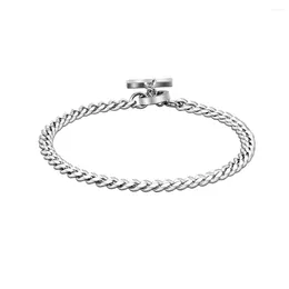 Link Bracelets Wholesale Chain 5pcs Per Lot 4.5mm Thickness Stainless Steel OT Bracelet Jewellery Making Accessories