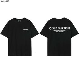 2023 Designer Summer Cole Buxton Mens T-shirts Streetwear Letter Printed Casual Fashion Short Sleeve Men Women Round Neck t Shirt European Size