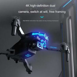 X6 Drone High-definition Aerial Photography Optical Flow Positioning 4k Dual Camera Three Sided Obstacle Avoidance and Height Control Aircraft Toy