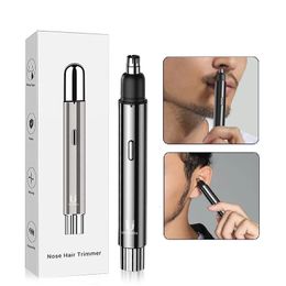 Trimmer for Nose Hair Trimmer Rechargeable Ears Trimmers Clippers for Men Nose Clipper Hair Machine Cutting Metal Material 240223