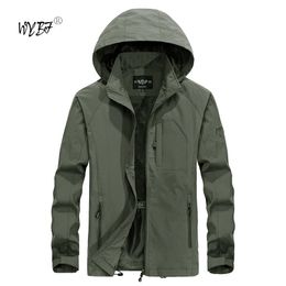 Spring Autumn Mens Outdoor Sports Camping Hunting Windproof Jacket Hooded Waterproof US Tactical Fishing Climb Jacket 240220