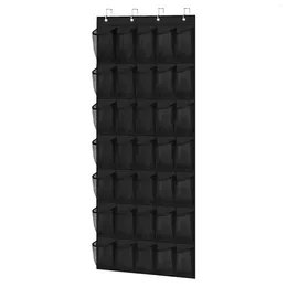 Storage Bags 35 Pockets Over The Door Pantry Large Capacity Bedroom Display Stand Home Hanging Space Saving Sneakers Shoe Organiser Closet