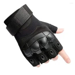 Cycling Gloves Men's -absorbing Tactical Fighting Military Half-finger Non-slip Breathable Touch Screen