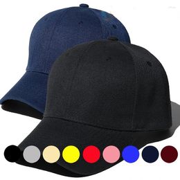 Ball Caps Men Women Unisex Sun Visor Hat Solid Colour Baseball Cap Outdoor Fashion Adjustable Leisure