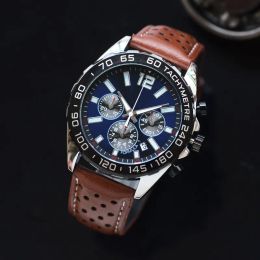 tog tag wielofunkcyjny luksus designerski automatyczny kwarc zegarek męski auto 6 ręce zegarki sportowe kolorowy silikonowy pasek silikonowy pełny funkcja szafir