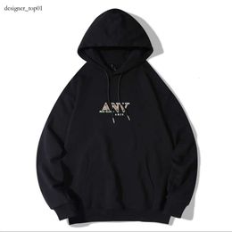 designer brand trend luxury lanvin Hoodie Fashion lanvins Men Women lanvin shirt Printed Letter Spring and Autumn Lightweight Loose Student Casual lanvin