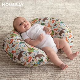Çıkarılabilir yastık ile bebek yastığı çocuklar boyun yastığı bebek desteği yastık u şeklindeki yumuşak karikatür doğmuş bebek yalancı ped 240220