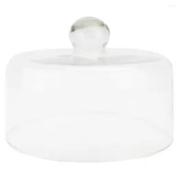 Dinnerware Sets Cake Glass Lid Practical Dessert Dome Foam Pack Cover Protector Party Lead-free Clear