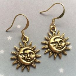 Dangle Earrings Vintage Sun Moon Song Of Ice And Fire Women