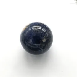 Decorative Figurines Wholesale Natural Gemstone Blue Sodalite Sphere Ball Crystals Healing Stones For Home Decoration