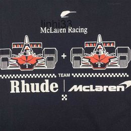 Men's T-shirts Rhude x Mclaren Shirt Men Women 1 High Quality Car Pattern Printing Tops Tee Clothing Harajuku16k0f9yp7N4K