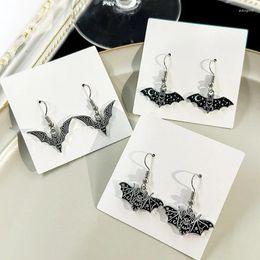 Dangle Earrings Dark Halloween Bat In Europe And America Funny Creative Personalised Animal Punk Design Women's Wholesale